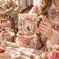 Qunzelaviro Storybook Rabbit Cameo Mug — product view 1