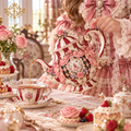 Qunzelaviro Rose Carnival Teapot — product view 1